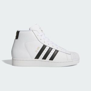 Adidas original Pro Model J white and black / size 5= women 6